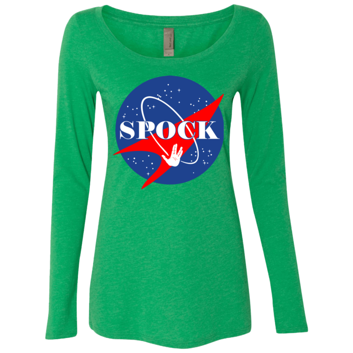 T-Shirts Envy / Small Star captain Women's Triblend Long Sleeve Shirt