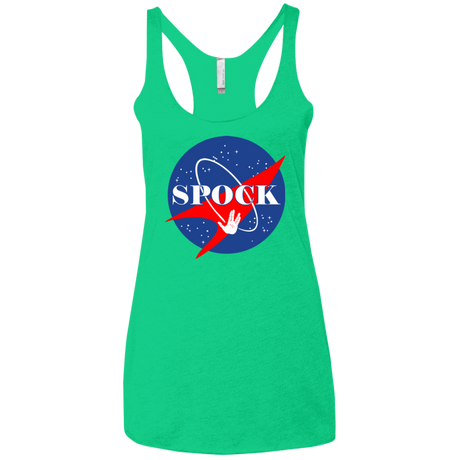 T-Shirts Envy / X-Small Star captain Women's Triblend Racerback Tank