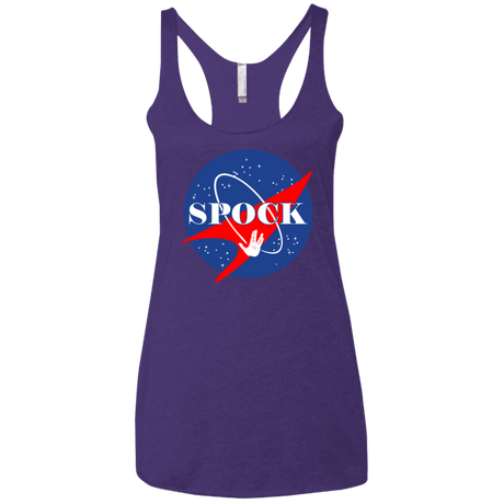 T-Shirts Purple / X-Small Star captain Women's Triblend Racerback Tank