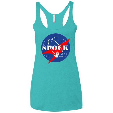 T-Shirts Tahiti Blue / X-Small Star captain Women's Triblend Racerback Tank