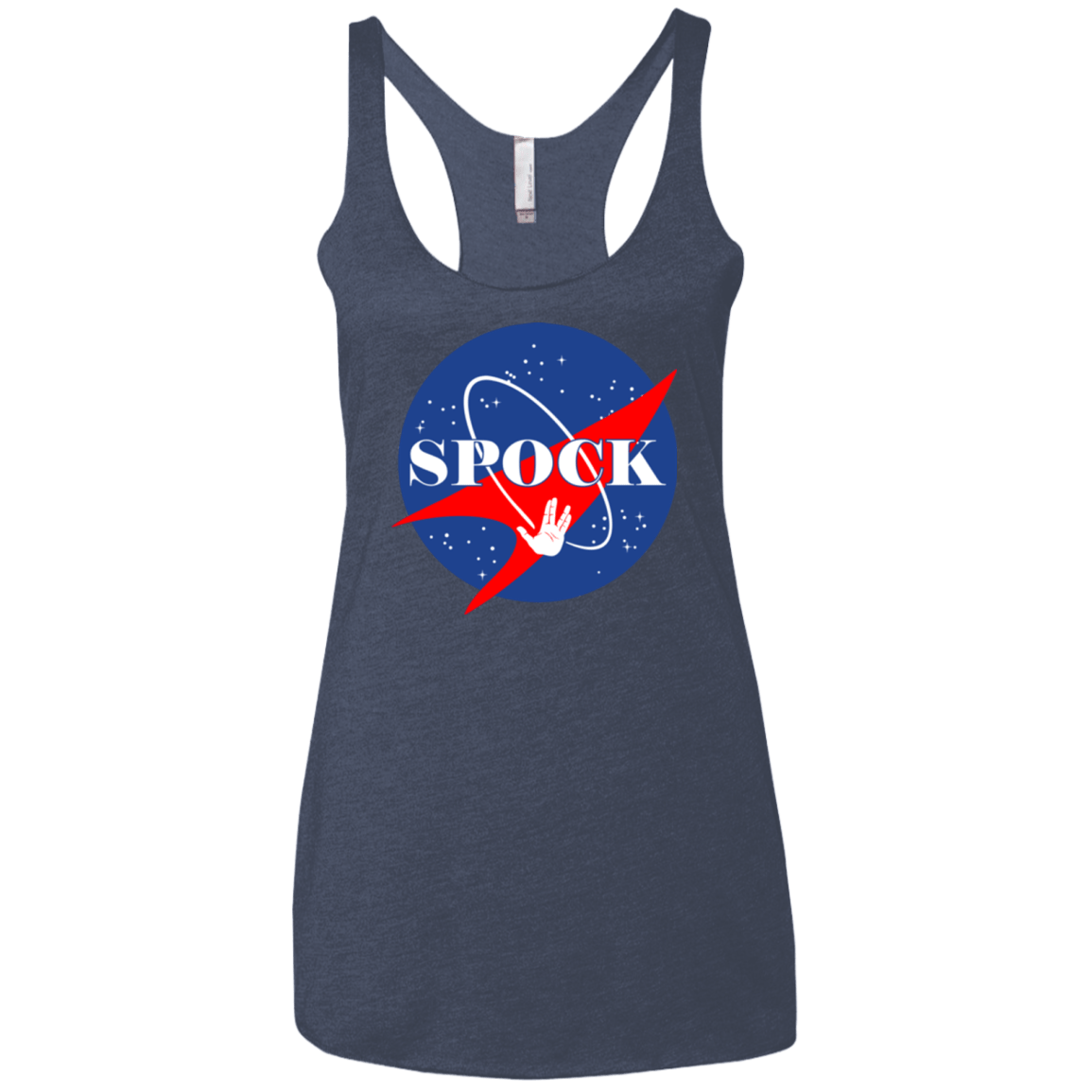 T-Shirts Vintage Navy / X-Small Star captain Women's Triblend Racerback Tank