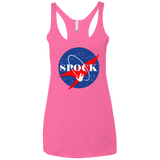 T-Shirts Vintage Pink / X-Small Star captain Women's Triblend Racerback Tank