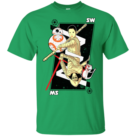 T-Shirts Irish Green / S Star Card T-Shirt