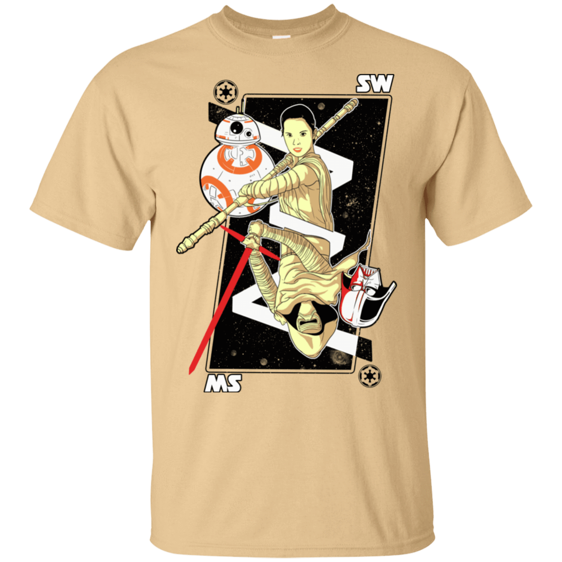 T-Shirts Vegas Gold / S Star Card T-Shirt