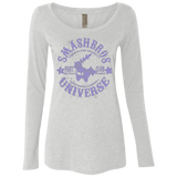 T-Shirts Heather White / Small STAR CHAMPION 2 Women's Triblend Long Sleeve Shirt