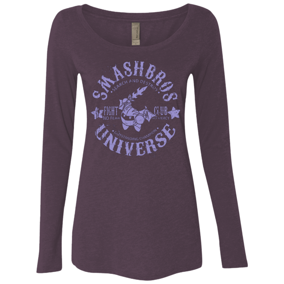T-Shirts Vintage Purple / Small STAR CHAMPION 2 Women's Triblend Long Sleeve Shirt