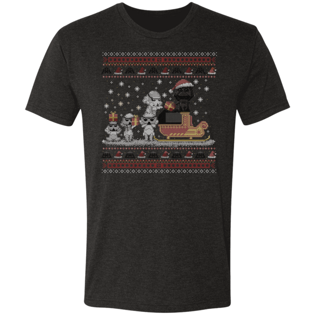 T-Shirts Vintage Black / S Star Christmas Men's Triblend T-Shirt