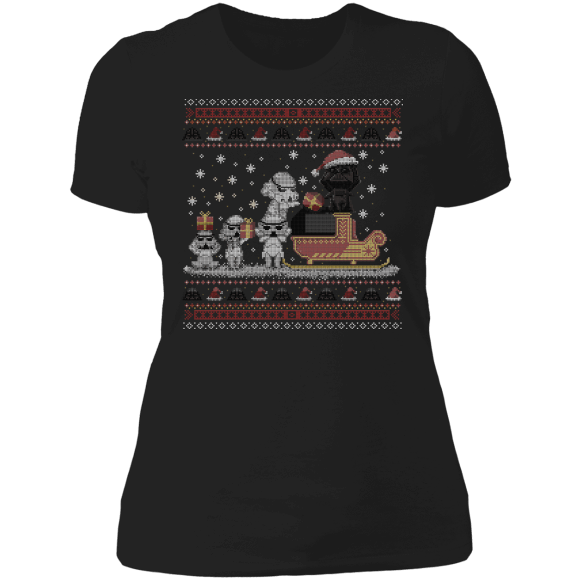 T-Shirts Black / X-Small Star Christmas Women's Premium T-Shirt