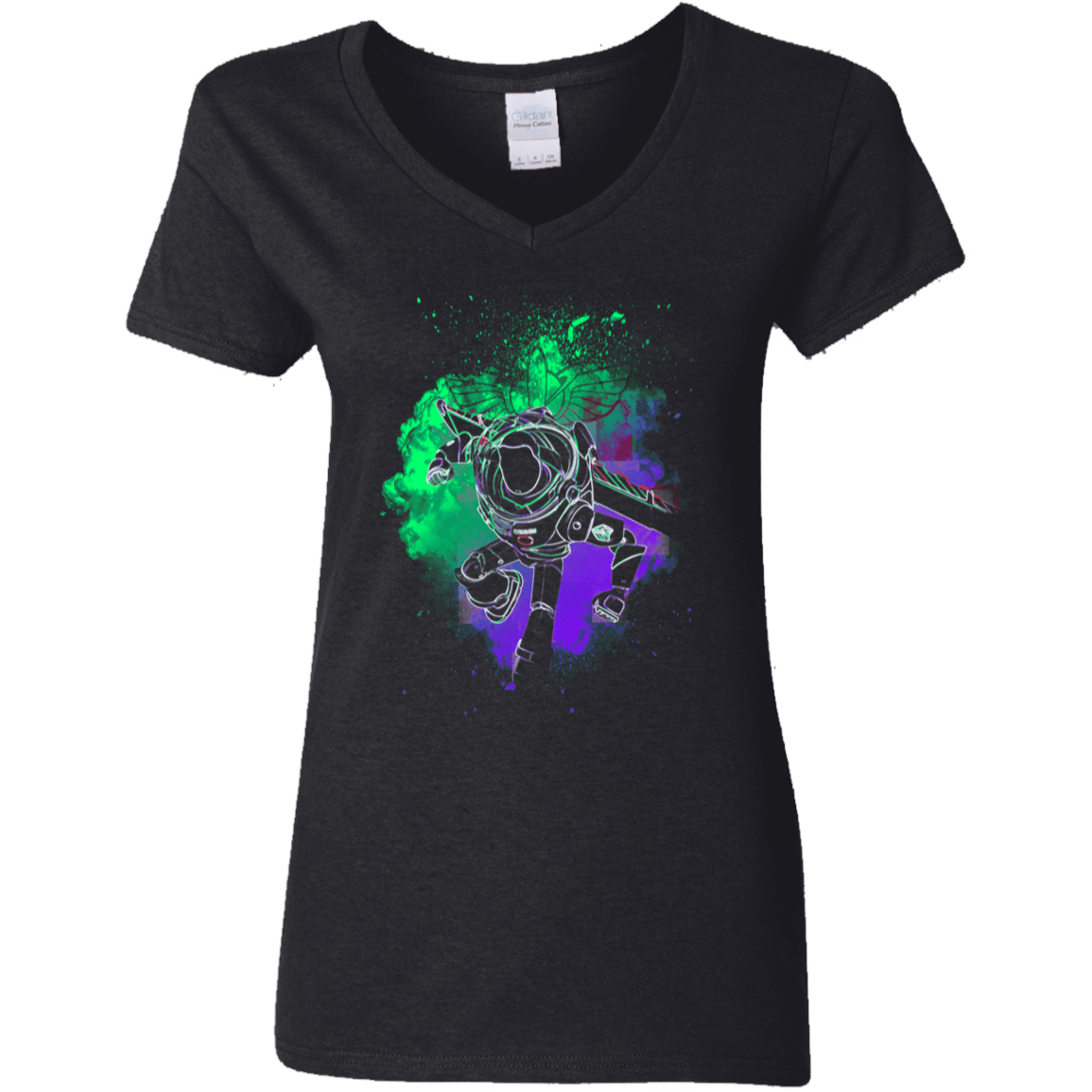 T-Shirts Black / S Star Command Soul Women's V-Neck T-Shirt