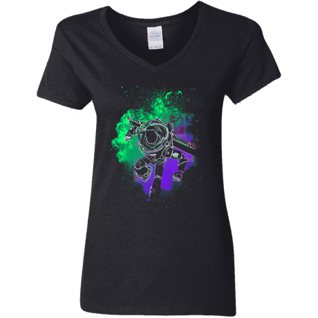 T-Shirts Black / S Star Command Soul Women's V-Neck T-Shirt