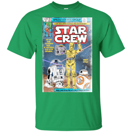 T-Shirts Irish Green / S Star Crew T-Shirt