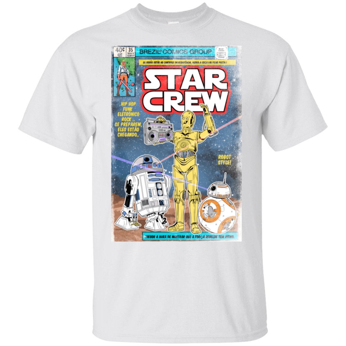 T-Shirts White / S Star Crew T-Shirt