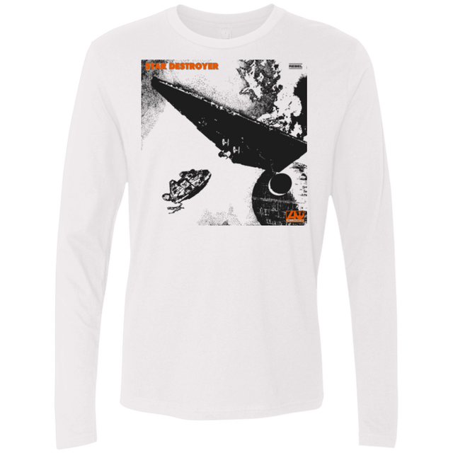 T-Shirts White / Small Star Destroyer Men's Premium Long Sleeve