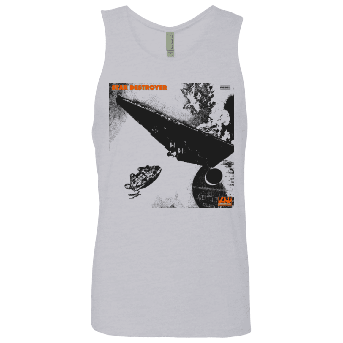 T-Shirts Heather Grey / Small Star Destroyer Men's Premium Tank Top