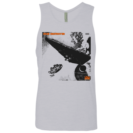 T-Shirts Heather Grey / Small Star Destroyer Men's Premium Tank Top