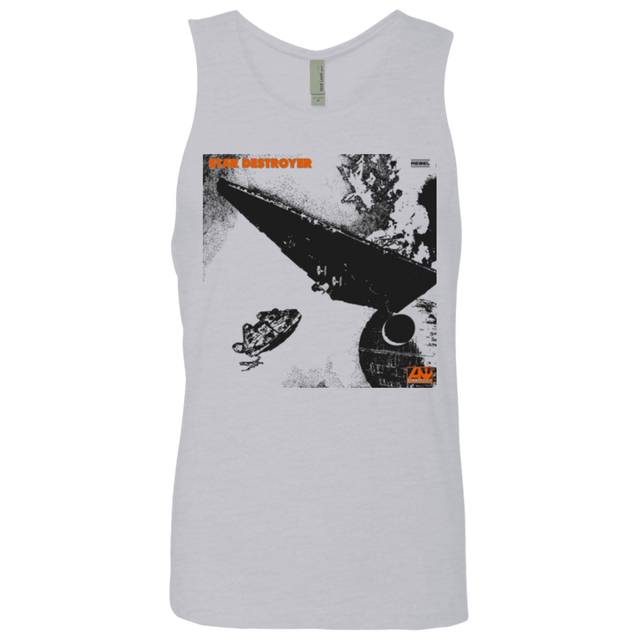 T-Shirts Heather Grey / Small Star Destroyer Men's Premium Tank Top