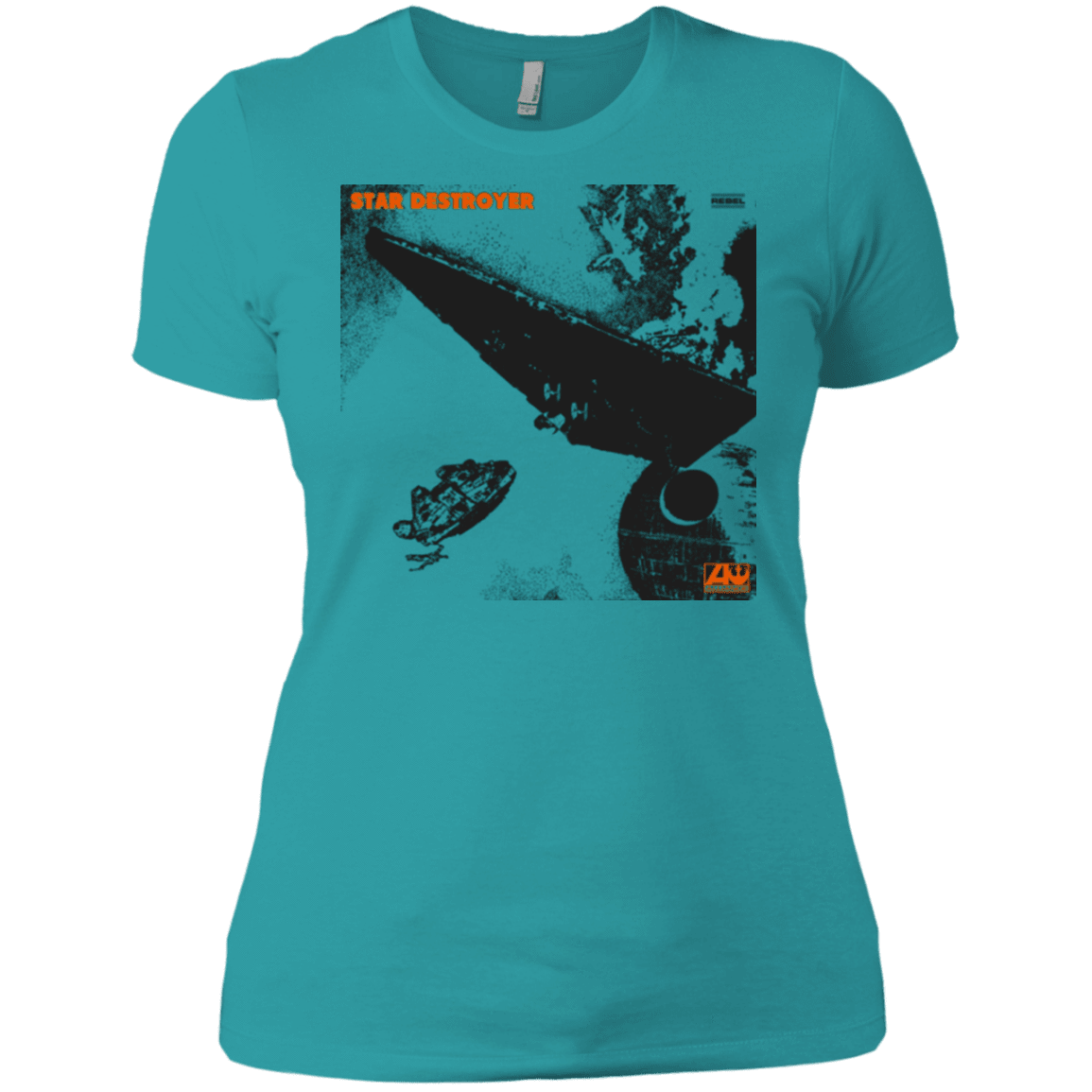 T-Shirts Tahiti Blue / X-Small Star Destroyer Women's Premium T-Shirt