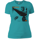 T-Shirts Tahiti Blue / X-Small Star Destroyer Women's Premium T-Shirt