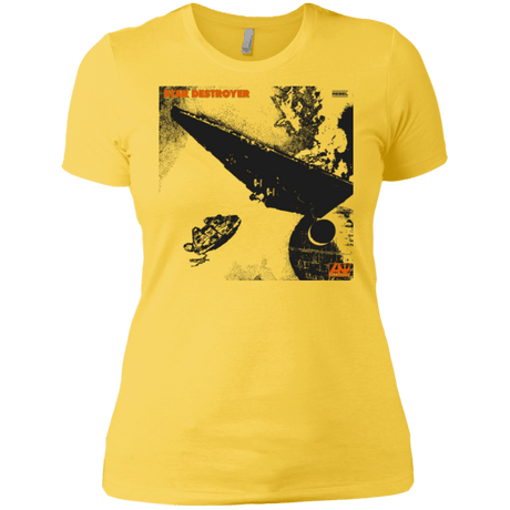 T-Shirts Vibrant Yellow / X-Small Star Destroyer Women's Premium T-Shirt