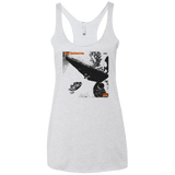 T-Shirts Heather White / X-Small Star Destroyer Women's Triblend Racerback Tank