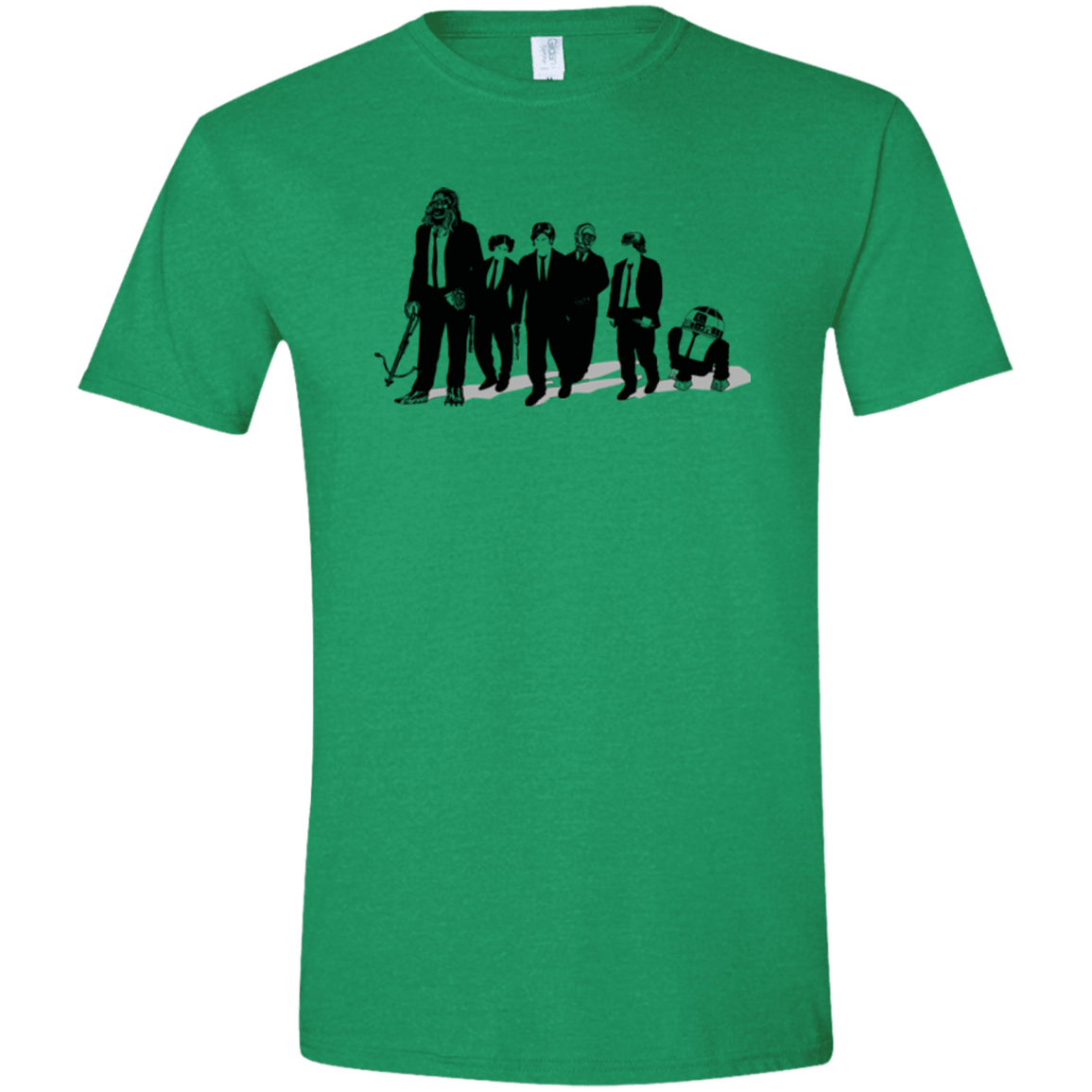 T-Shirts Heather Irish Green / S Star Dogs Men's Semi-Fitted Softstyle