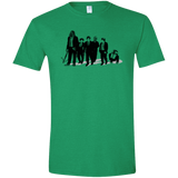 T-Shirts Heather Irish Green / S Star Dogs Men's Semi-Fitted Softstyle