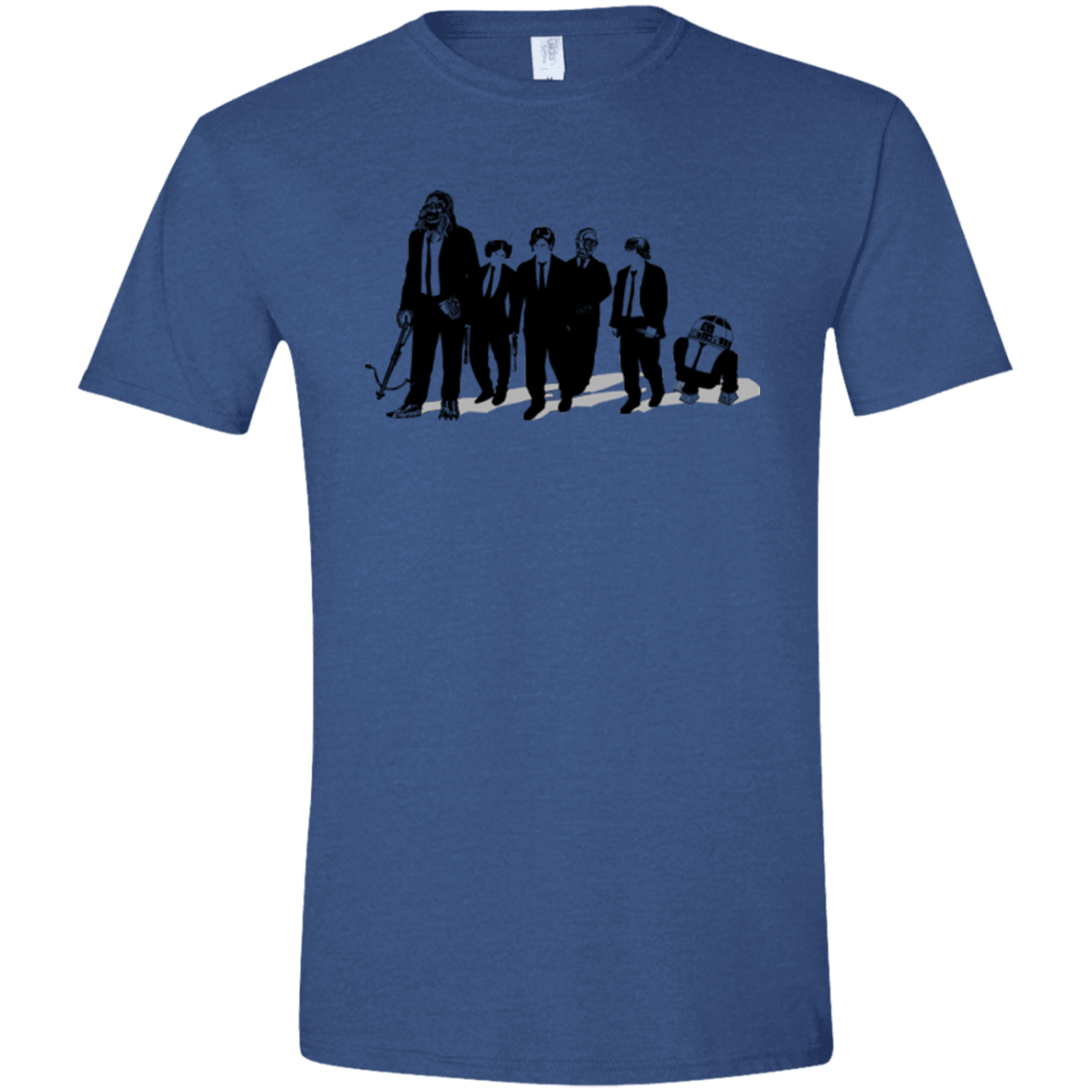 T-Shirts Heather Royal / X-Small Star Dogs Men's Semi-Fitted Softstyle