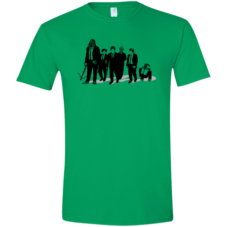 T-Shirts Irish Green / S Star Dogs Men's Semi-Fitted Softstyle