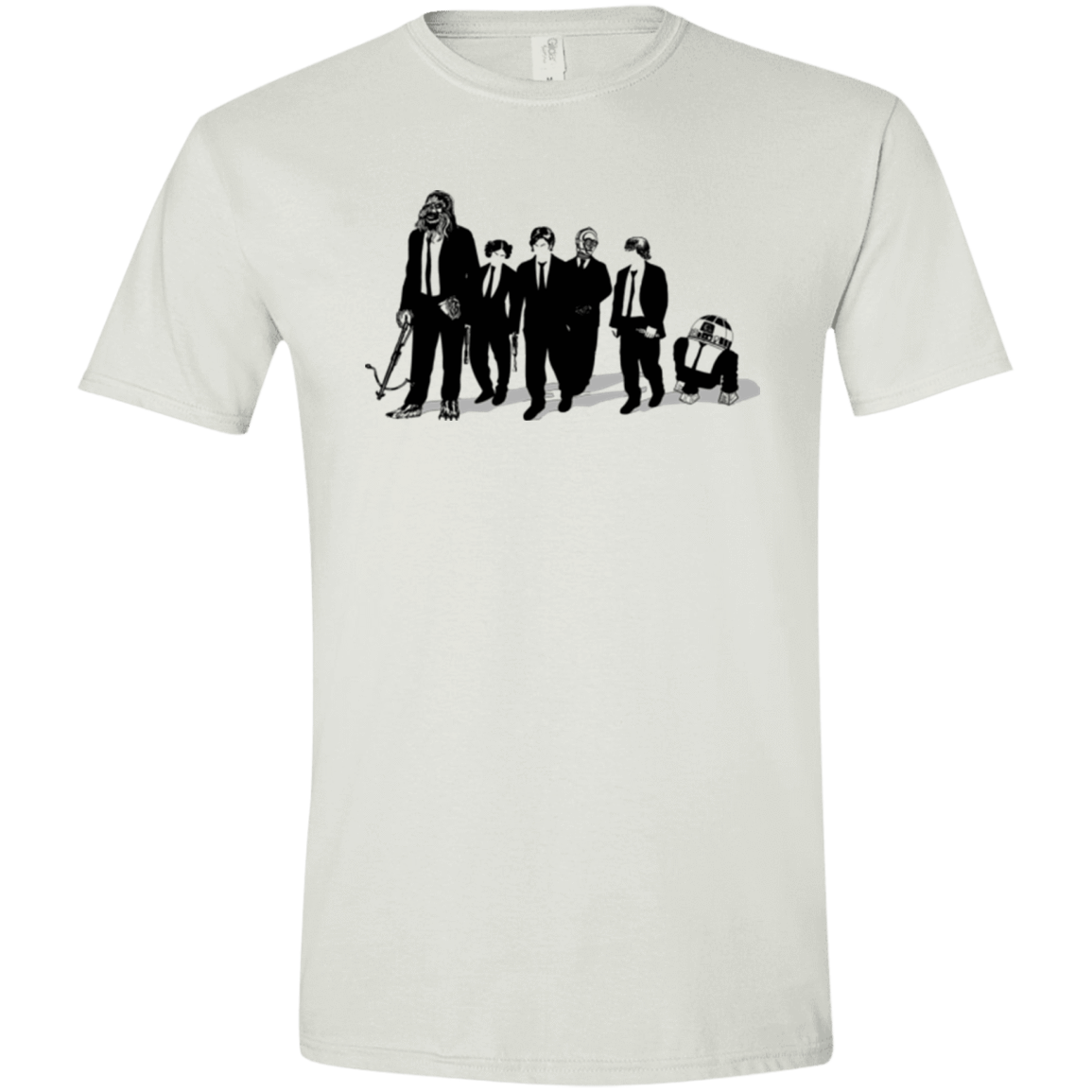 T-Shirts White / X-Small Star Dogs Men's Semi-Fitted Softstyle