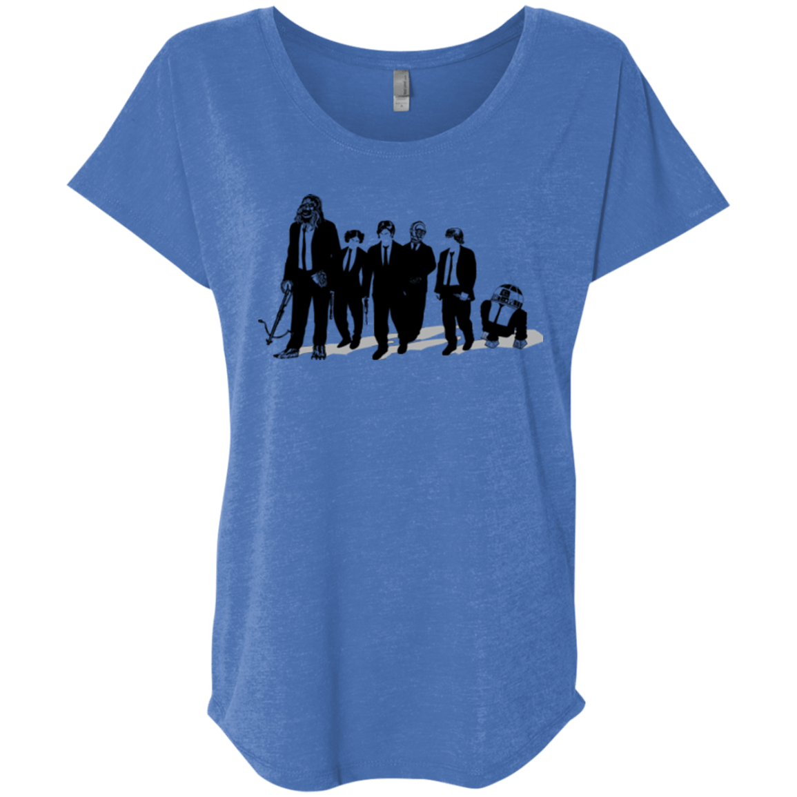 Star Dogs Triblend Dolman Sleeve