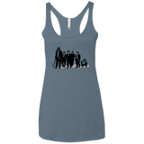 T-Shirts Indigo / X-Small Star Dogs Women's Triblend Racerback Tank