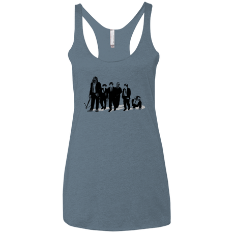 T-Shirts Indigo / X-Small Star Dogs Women's Triblend Racerback Tank