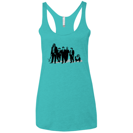 T-Shirts Tahiti Blue / X-Small Star Dogs Women's Triblend Racerback Tank