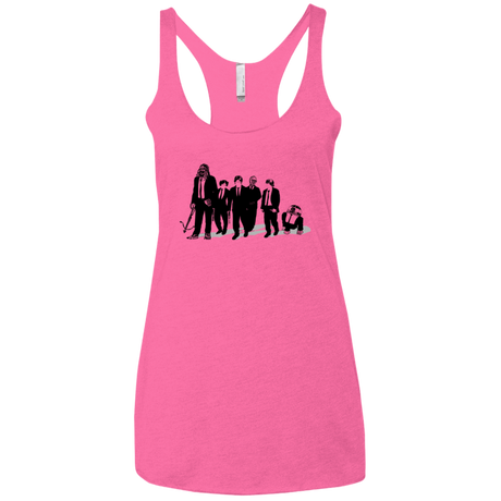 T-Shirts Vintage Pink / X-Small Star Dogs Women's Triblend Racerback Tank