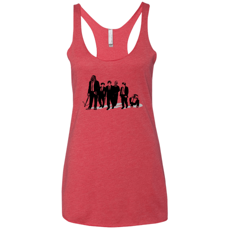 T-Shirts Vintage Red / X-Small Star Dogs Women's Triblend Racerback Tank