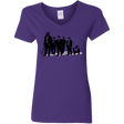 T-Shirts Purple / S Star Dogs Women's V-Neck T-Shirt