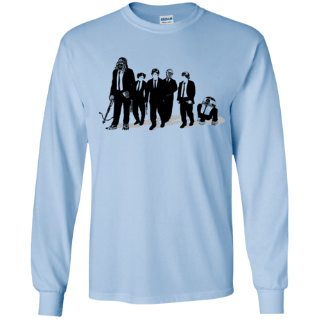 T-Shirts Light Blue / YS Star Dogs Youth Long Sleeve T-Shirt