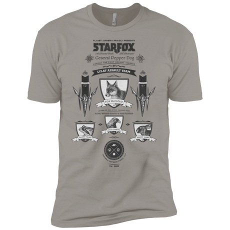 T-Shirts Light Grey / YXS Star Fox Vintage Boys Premium T-Shirt
