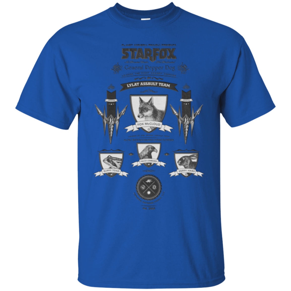 T-Shirts Royal / Small Star Fox Vintage T-Shirt