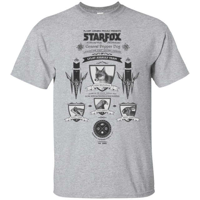 T-Shirts Sport Grey / Small Star Fox Vintage T-Shirt