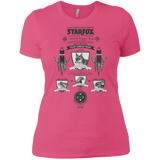 T-Shirts Hot Pink / X-Small Star Fox Vintage Women's Premium T-Shirt