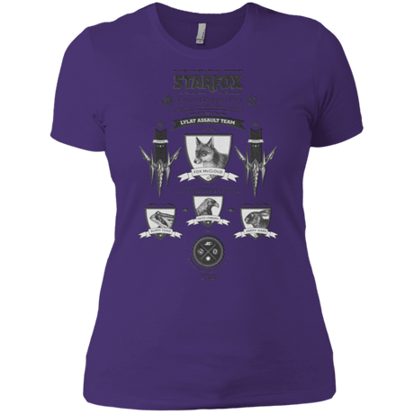 T-Shirts Purple / X-Small Star Fox Vintage Women's Premium T-Shirt