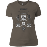 T-Shirts Warm Grey / X-Small Star Fox Vintage Women's Premium T-Shirt
