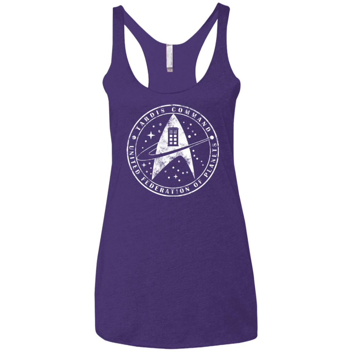 T-Shirts Purple / X-Small Star lord Women's Triblend Racerback Tank