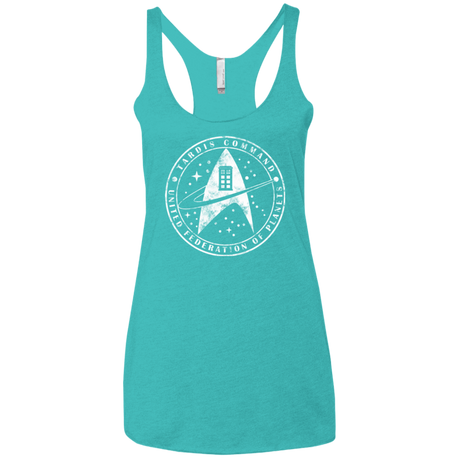 T-Shirts Tahiti Blue / X-Small Star lord Women's Triblend Racerback Tank