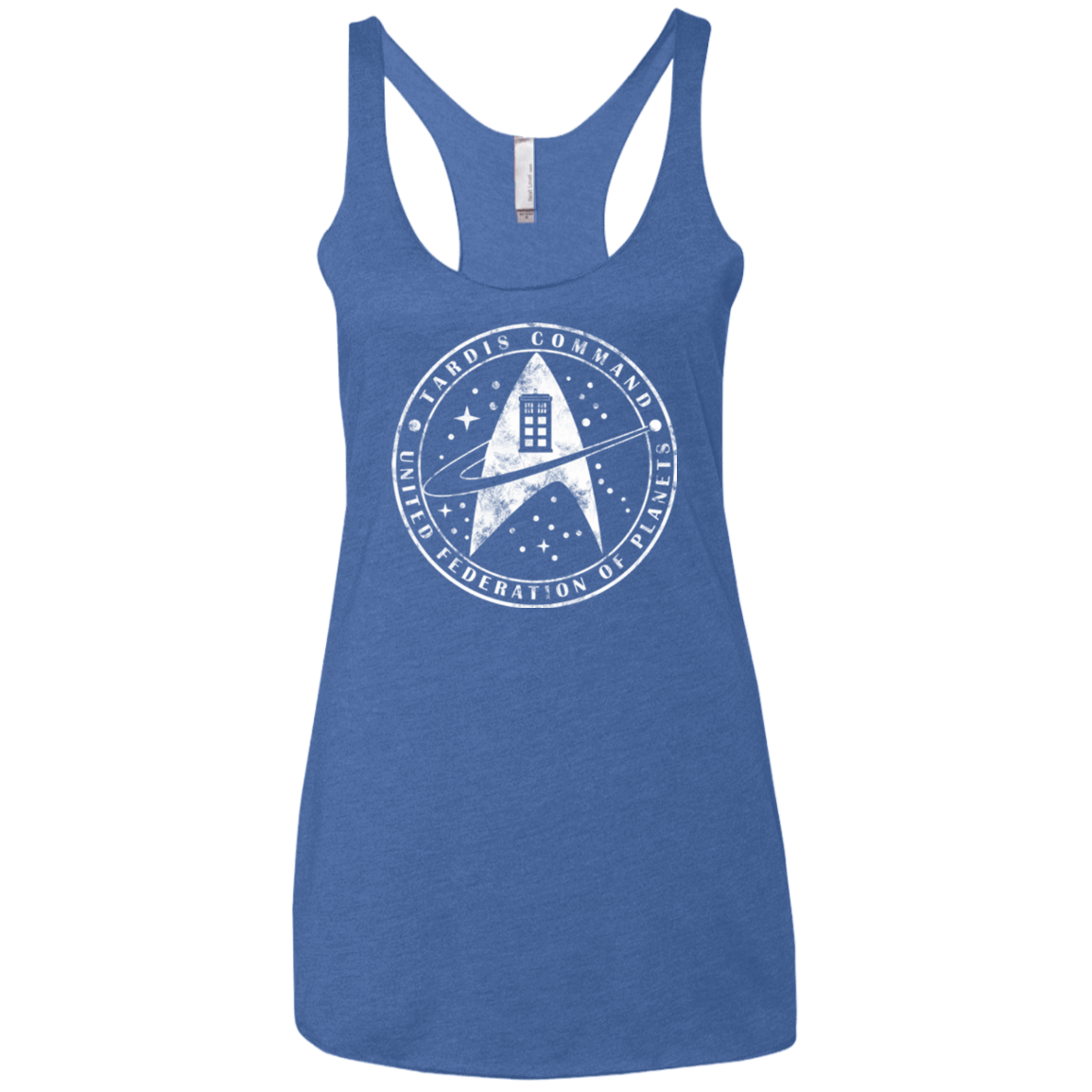 T-Shirts Vintage Royal / X-Small Star lord Women's Triblend Racerback Tank