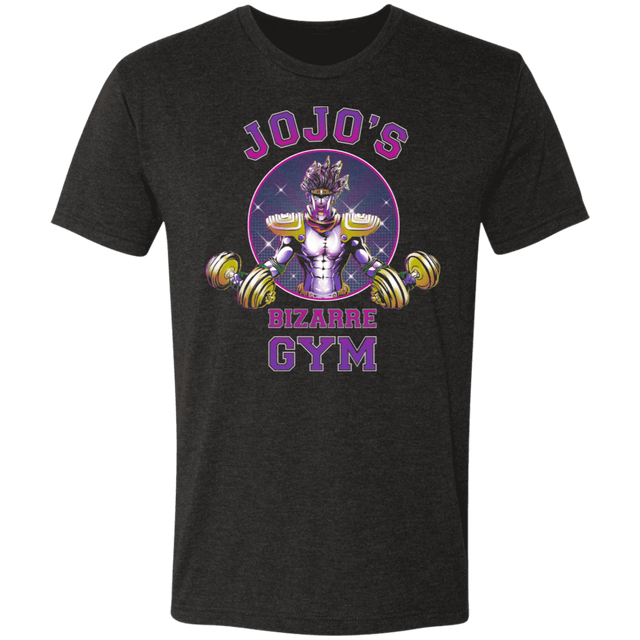 T-Shirts Vintage Black / S Star Platinum Bizarre Gym Men's Triblend T-Shirt