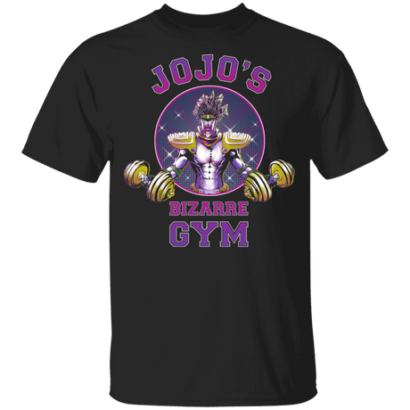 T-Shirts Black / YXS Star Platinum Bizarre Gym Youth T-Shirt