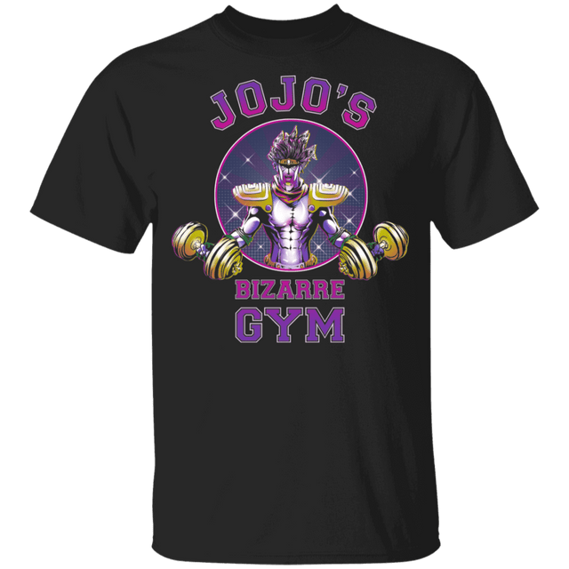 T-Shirts Black / YXS Star Platinum Bizarre Gym Youth T-Shirt