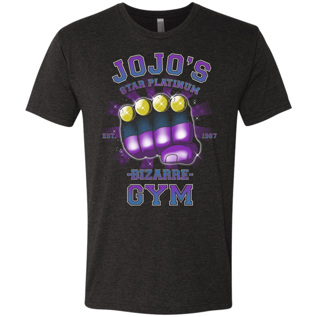 T-Shirts Vintage Black / S Star Platinum Gym Men's Triblend T-Shirt